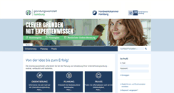 Desktop Screenshot of gruendungswerkstatt-hamburg.de
